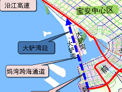 前海妈湾跨海隧道将衔接地铁5号线